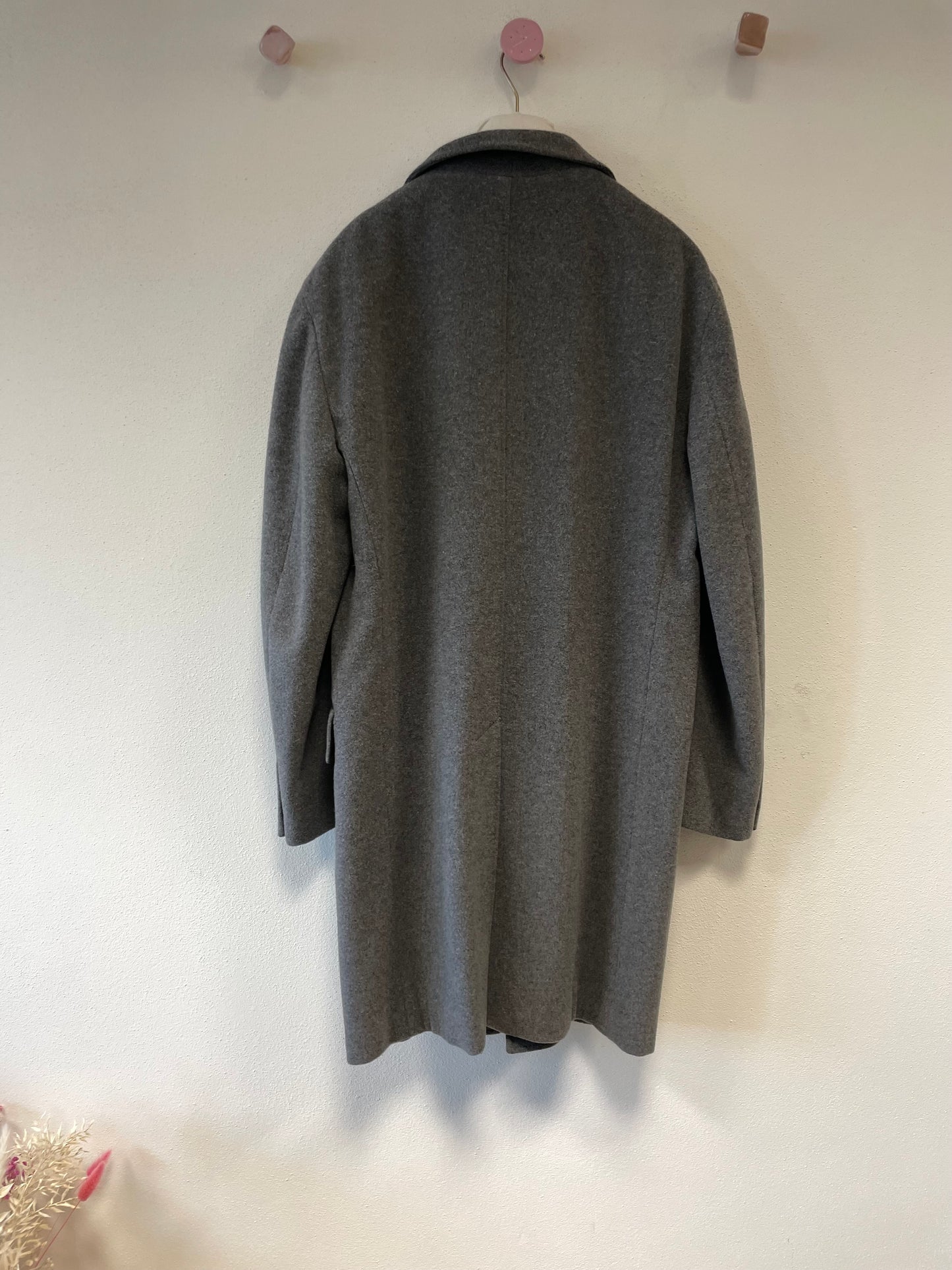 Cappotto vintage maschile in misto lana