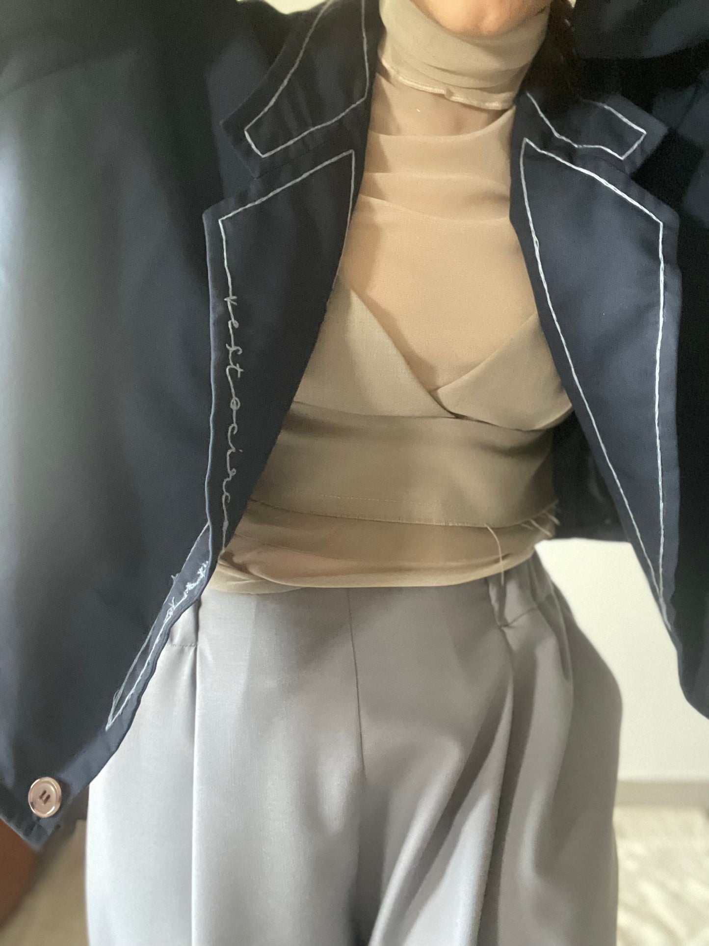 Blazer cropped RW vestocircolare