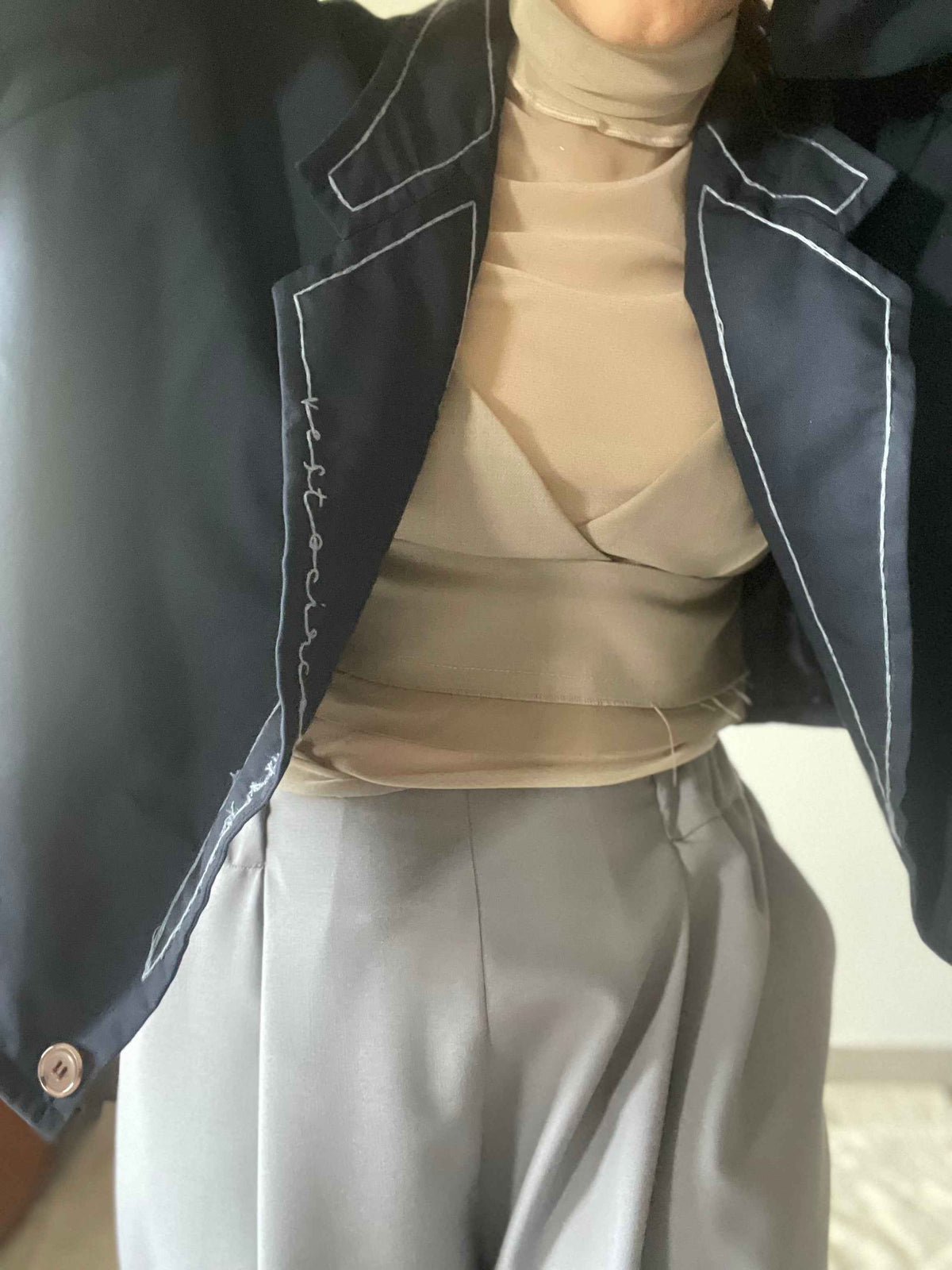 Blazer cropped RW