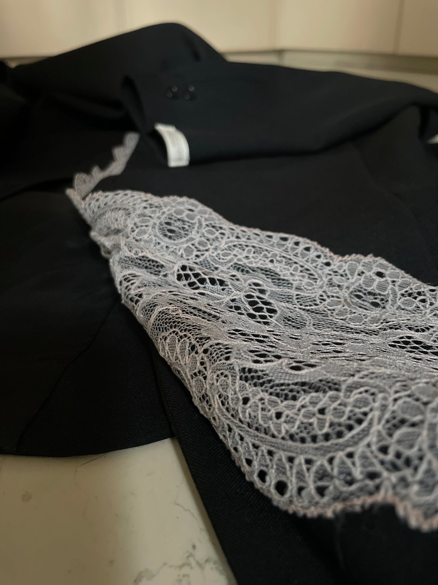 Lace blazer_reworked