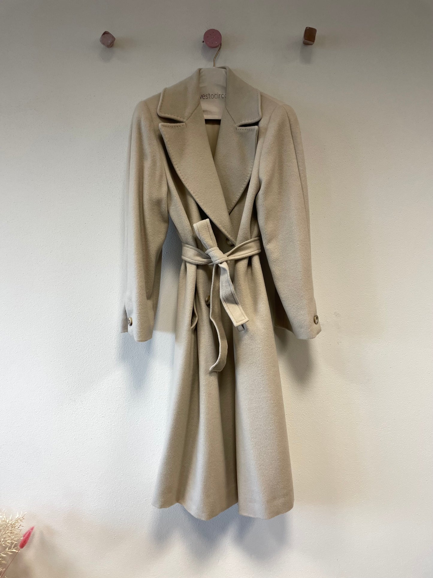 Cappotto vintage Avorio