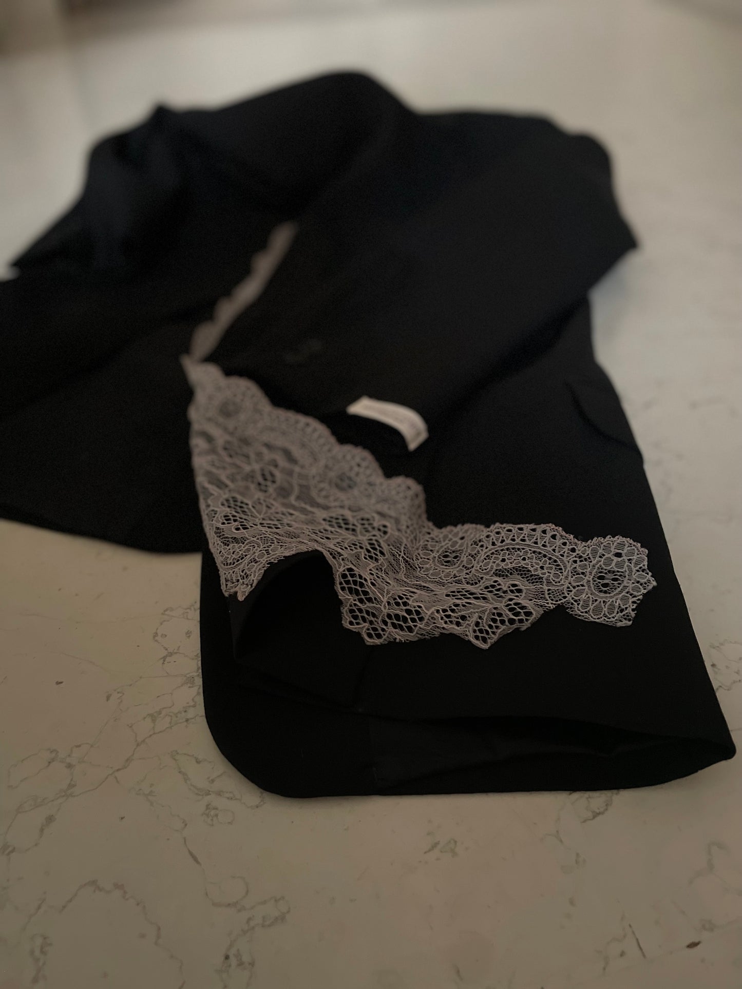 Lace blazer_reworked