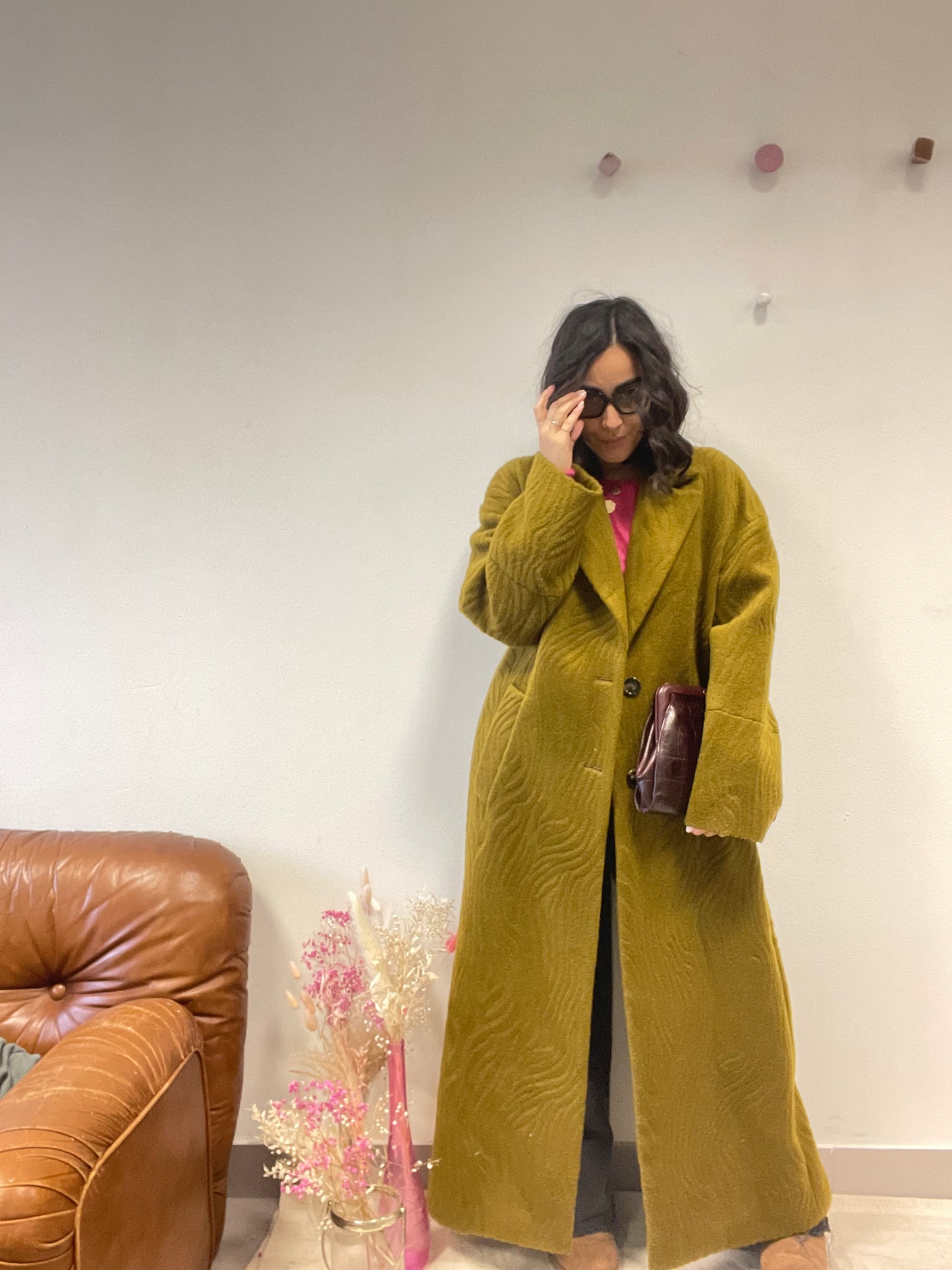 Cappotto Blumarine colore Olio