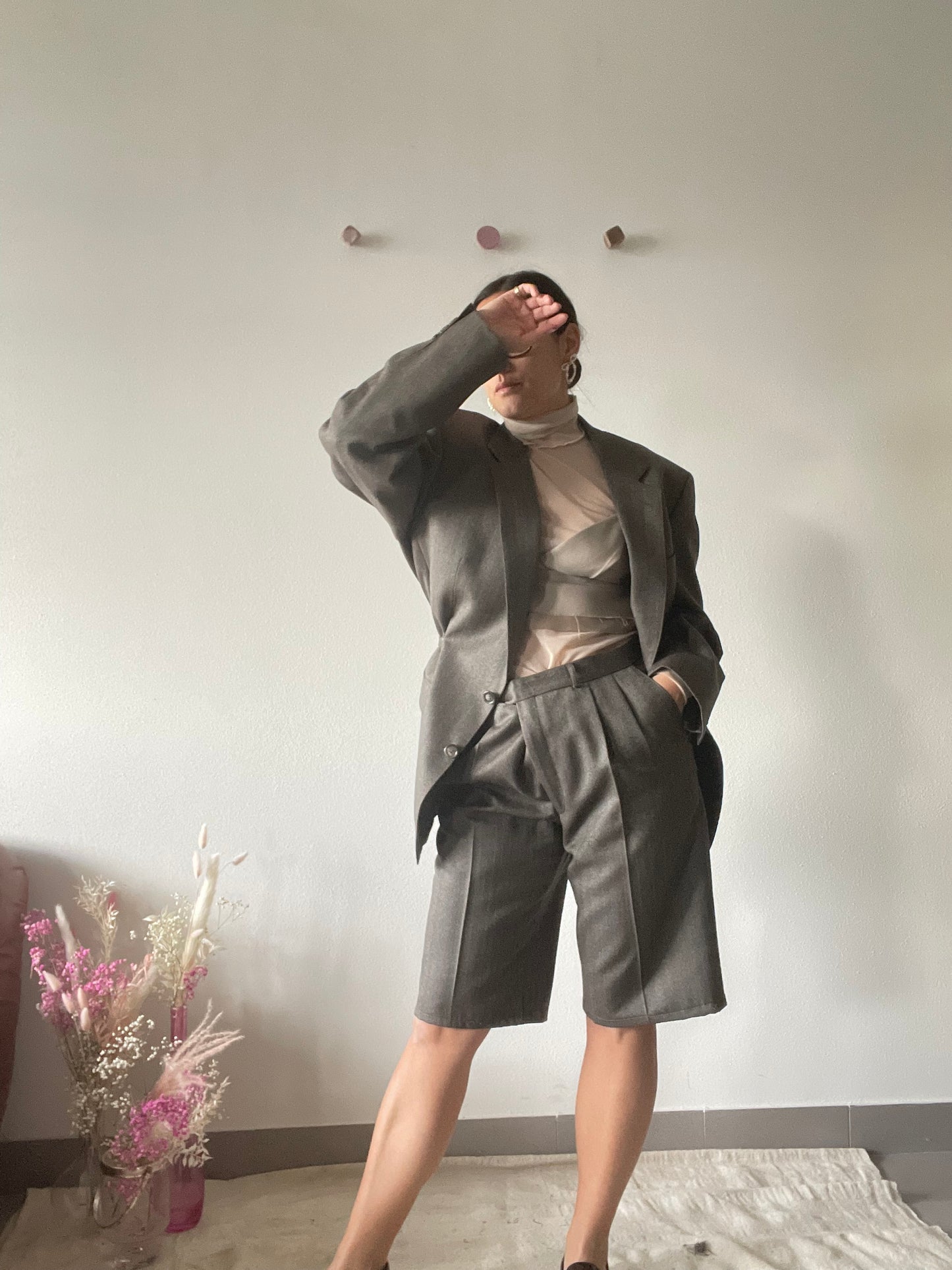 Reworked bermuda suit