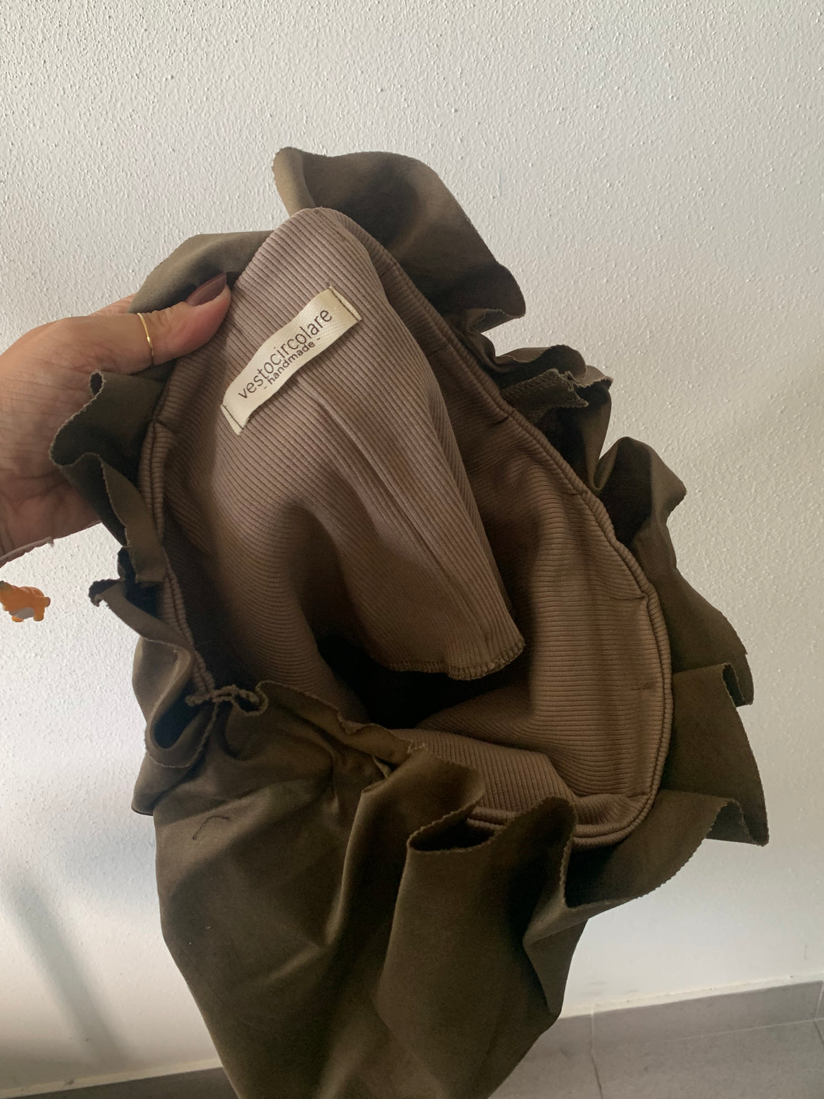 Origami-  il top  a lavorazione manuale