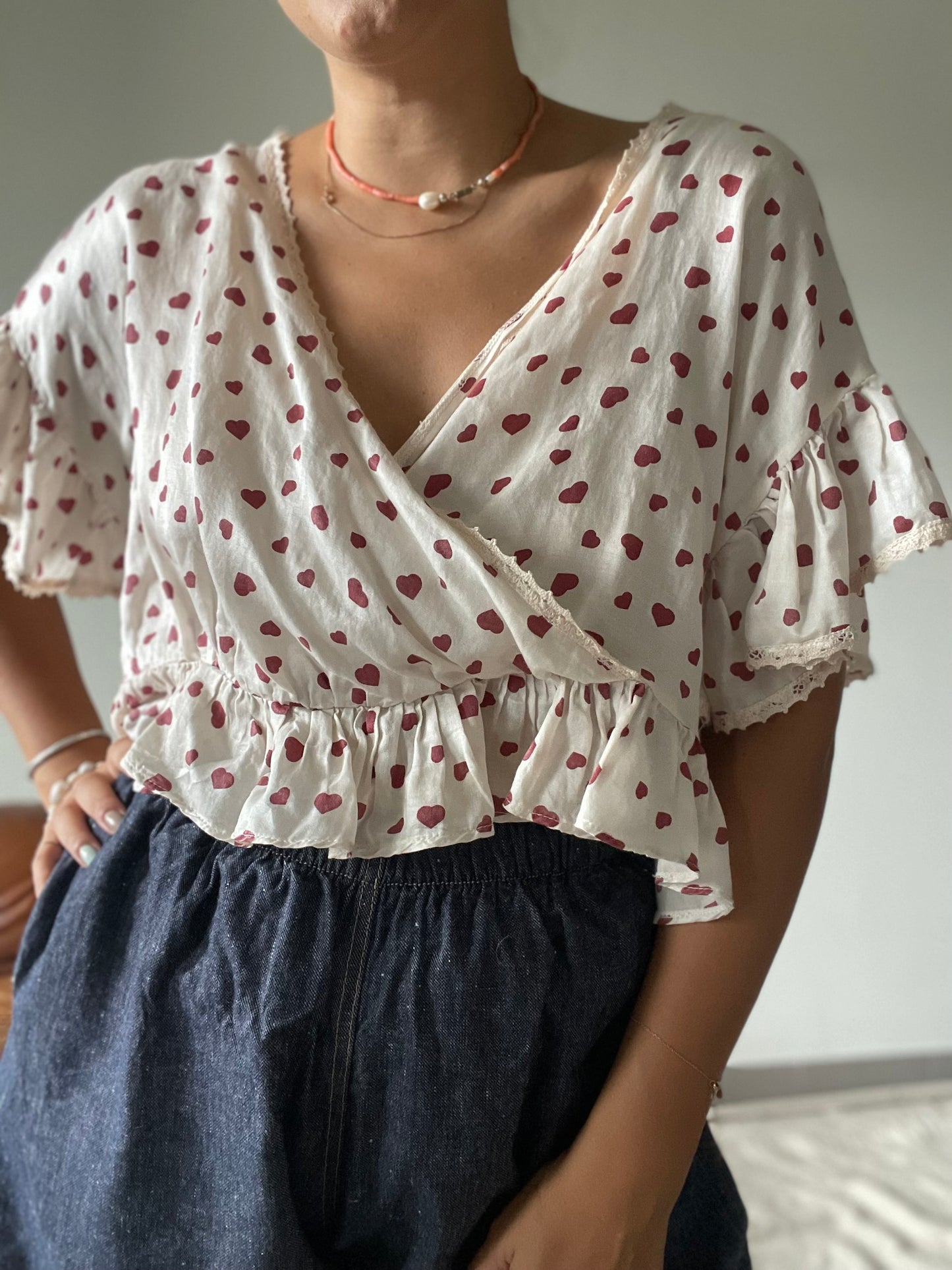 Blusa cuori