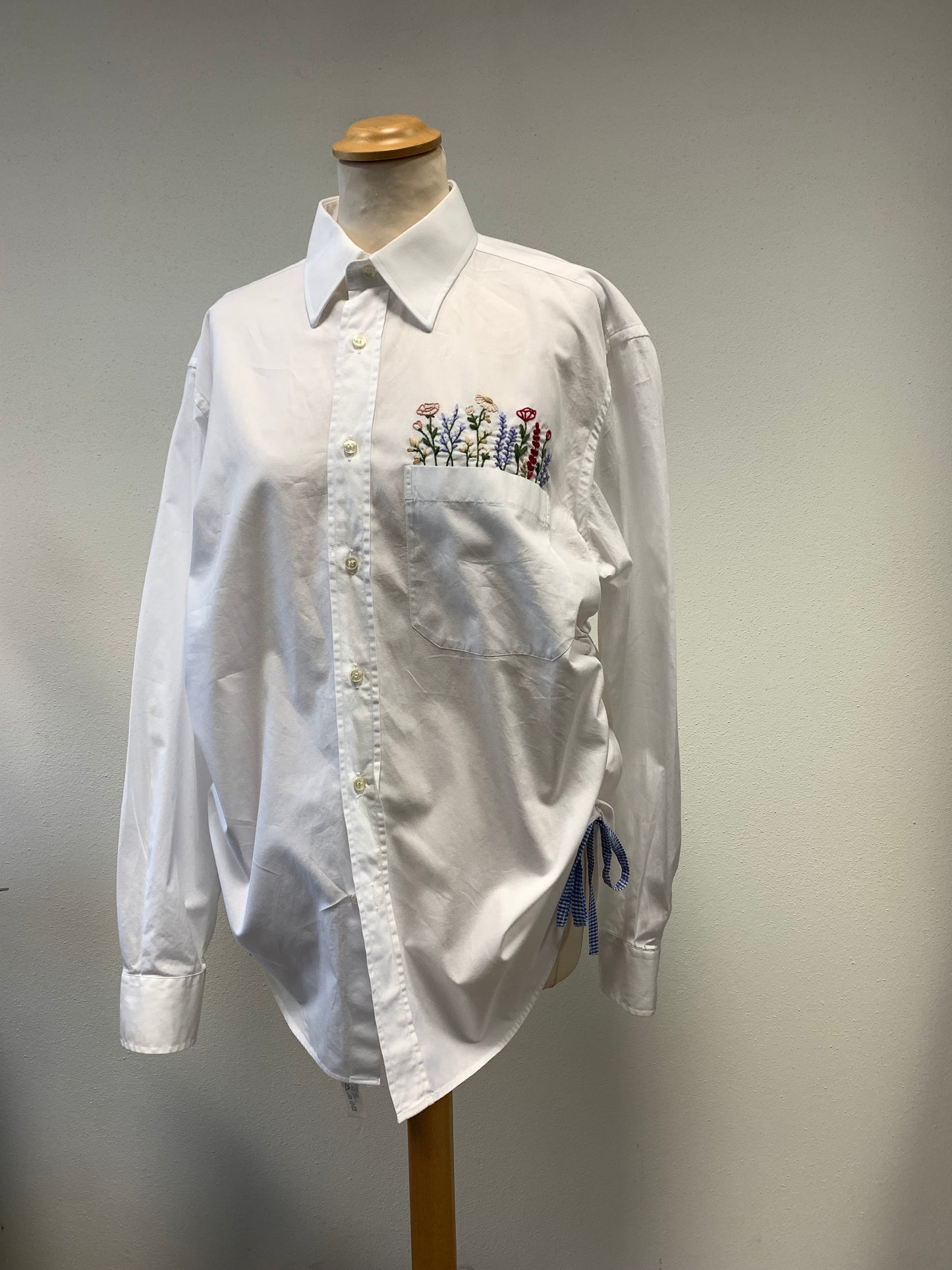 Camicia Artigianale Reworked_Fiore_capo unico sartoriale