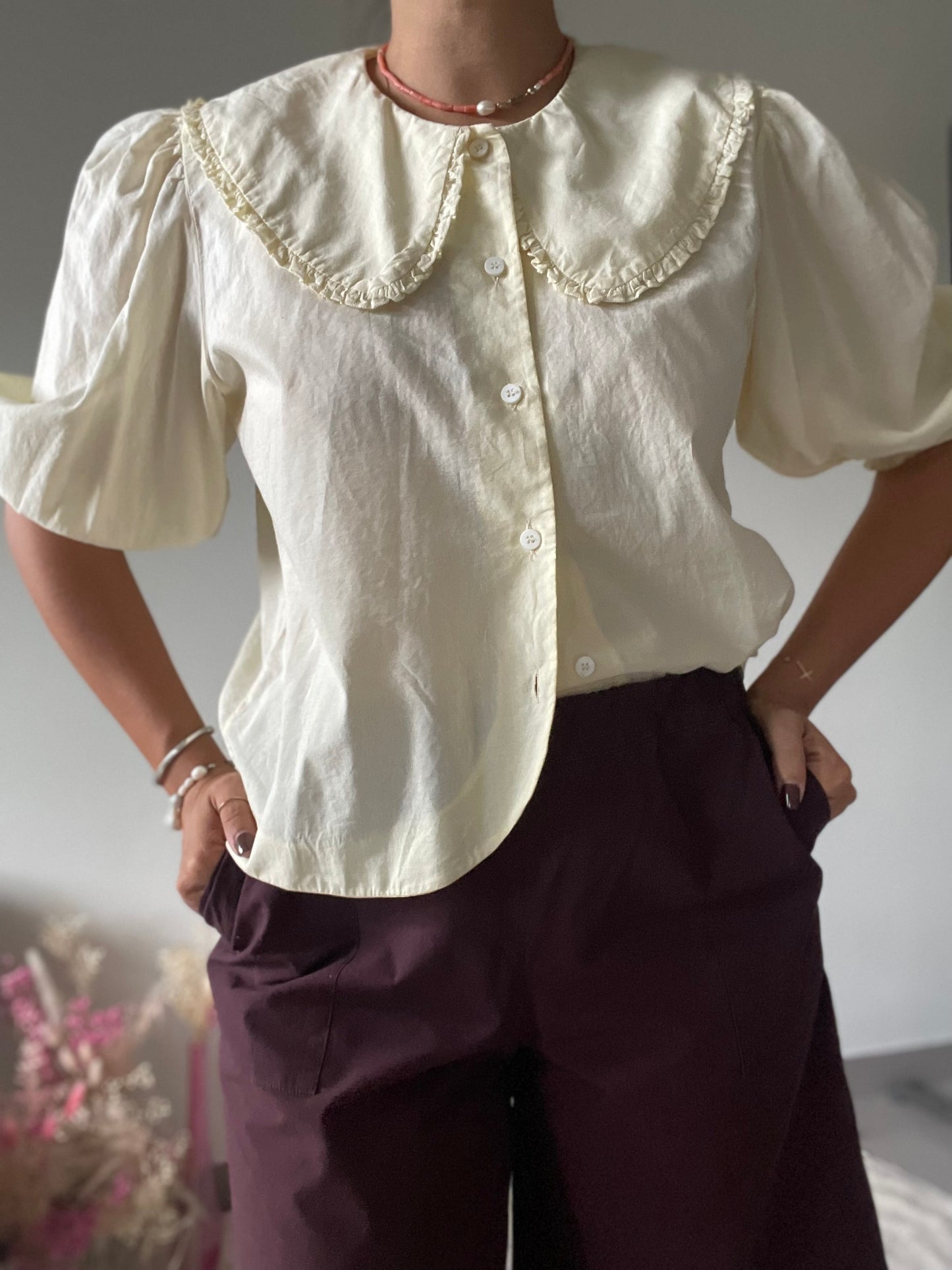 Camicia Crema